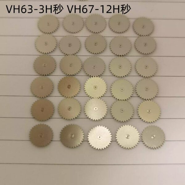00- Watch Accessories: Second Wheel, Hour Wheel, Minute Wheel, Intermediate Wheel, 3H/6H/9H Second Wheel, Day Wheel for VH63 / VH67 Movements