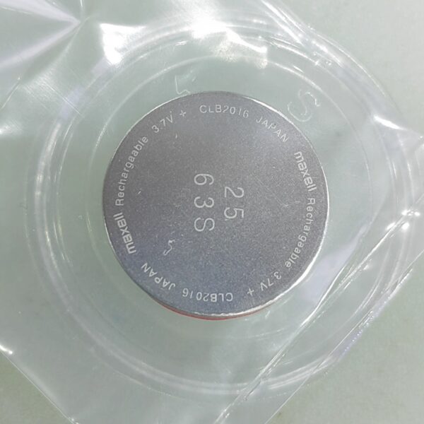 CLB2016 3.7V Solar Rechargeable Battery - Tailed - Free Eco - Drive Watch Accessory
