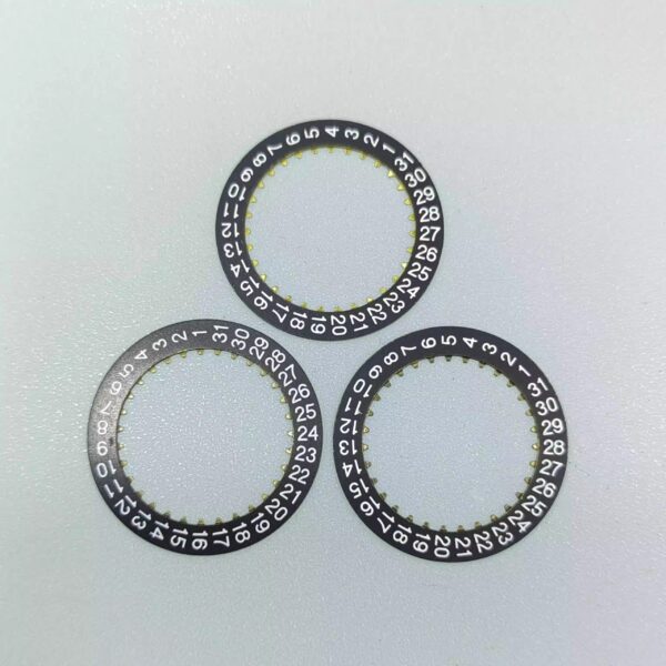 000- Shanghai 7750 movement, balance wheel assembly including hairspring and bridge, date disc, automatic double - layer wheel, automatic first - stage wheel.