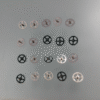 Genuine Japanese 6T28 Movement: Hour Wheel, Minute Wheel, Second Wheel, Center Wheel, Third Wheel, Fourth Wheel, Reduction Wheel
