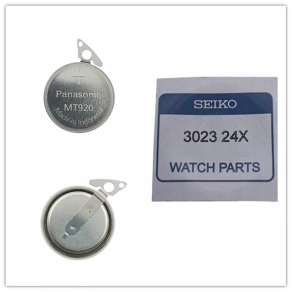 Brand New Seiko Kinetic Watch Dedicated Battery - 3023-24X MT920 Rechargeable Accessory