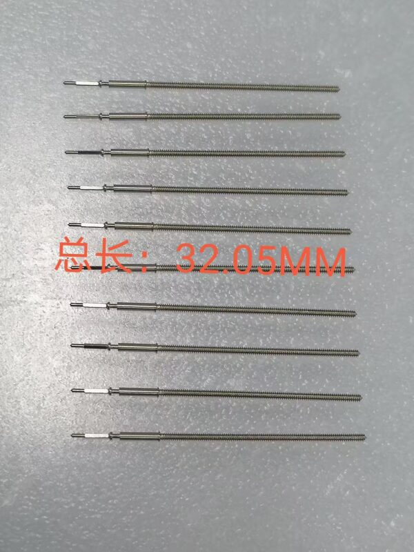 Swiss Ronda 5040D / 5030D Electronic Pressure Plate, Date Wheel, Clutch Wheel, 6/9H Second Wheel, Stem and Stem Core