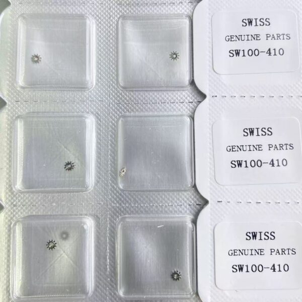 Swiss SW100 Movement Parts - Barrel, Mainspring Barrel, Crown Wheel, Clutch Wheel & Balance Wheel