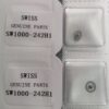 Swiss SW1000 Movement: Automatic First/Second/Third/Fourth Wheels, Balance Wheel, Pallet, Escape Wheel, Hour/Minute/Second Wheels, Date Wheel, Mainspring Barrel Gear