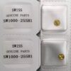 Swiss SW1000 Movement: Automatic First/Second/Third/Fourth Wheels, Balance Wheel, Pallet, Escape Wheel, Hour/Minute/Second Wheels, Date Wheel, Mainspring Barrel Gear