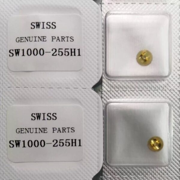 Swiss SW1000 Movement: Automatic First/Second/Third/Fourth Wheels, Balance Wheel, Pallet, Escape Wheel, Hour/Minute/Second Wheels, Date Wheel, Mainspring Barrel Gear