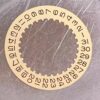 2- Brand New Watch Movement Parts - Swiss 3135 Movement Date Wheel, 3135 White Date Wheel, Watch Parts