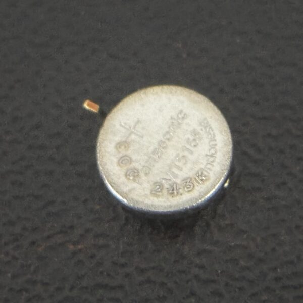 Solar-Powered Rechargeable Battery for Eco-Drive Watches - 295-7600 MT516 Watch Cell