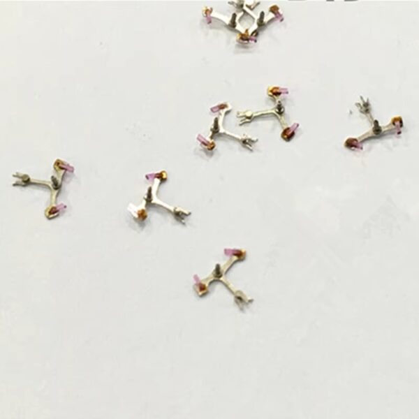 2 Original Japanese Seiko 46943 & 46941 Movement Watch Accessories: Pallet Fork, Escape Wheel