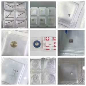 20 Original Swiss 7001 Movement Mainspring, Stem, Pallet Fork, Escape Wheel, Main Plate Shock Absorber, Hour-Minute Wheel, Setting Wheel, Clutch Wheel