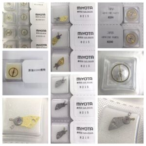 Watch Accessories, 8200/8215 Original Balance Wheel, Complete Balance (Including Hairspring), Balance Bridge (Gold/Silver), Assembly