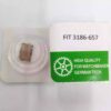Movement Parts - Domestic 3186 Movement GMT Four-Hand Wheel (Four-Hand Wheel), Imported Replacement 3186-657 Spring