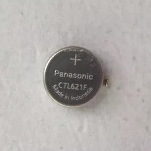 CTL621 Short Pin Solar Battery - 295-7530 Eco-Drive Rechargeable Watch Accessory