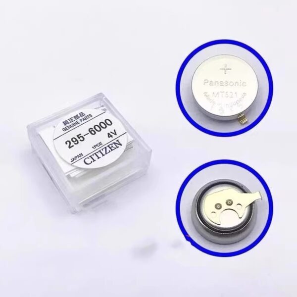 Citizen Eco-Drive MT621 Short Pin Battery - Replacement for 295-6000 295-5100 295-6300