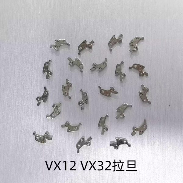 Japanese Movement VX12, VX32 Crossing Wheel, Hour-Minute-Second Wheel, Date Wheel, Setting Wheel, Clutch Wheel, Setting Lever, Third Wheel