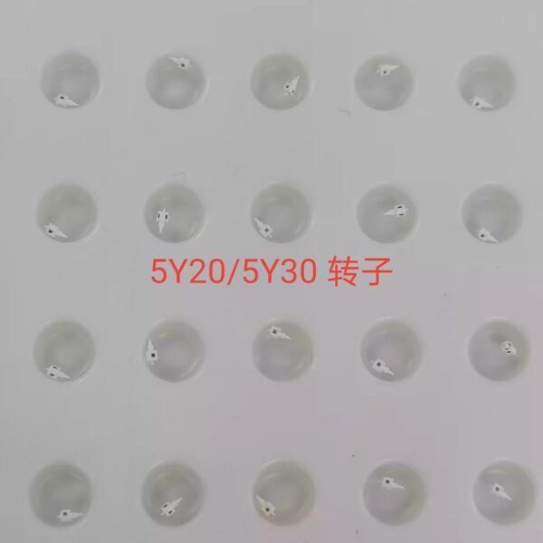 5- Citizen Miyota Quartz Movements 5Y30, 5Y20: Stem, Crown Core, Third Wheel, Transmission Wheel, Rotor, Hour Wheel