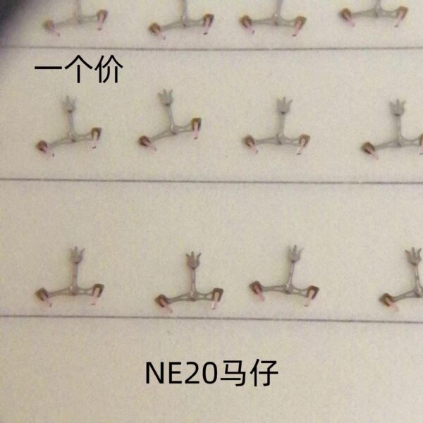 6-- Japanese Seiko NE20 Watch Accessories: Balance Wheel, Escape Wheel & Pallet Fork, Large Second Wheel, 369H Power Second Wheel