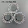 6 Swiss F03.111 / F06.111 Movement - Clutch Wheel, Date Wheel, Date Disc, Intermediate Wheel, Third Wheel, Day Disc, Stem and Stem Core