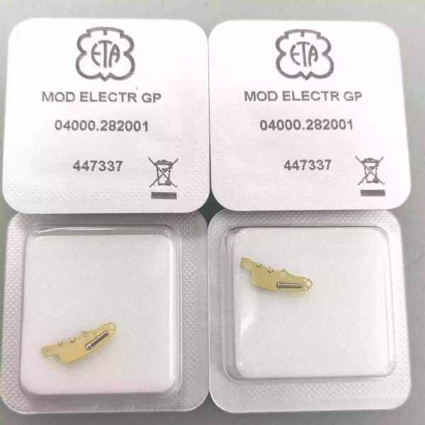 Genuine Swiss ETA 282.001 Movement Circuit Board, Integrated Circuit, Brand New 282.002 Circuit Board, Coil