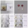 Domestic Movement Parts - Shanghai 3135 Balance Wheel with Blue Hairspring, Red Wheel, Setting Wheel, Cross Wheel 260