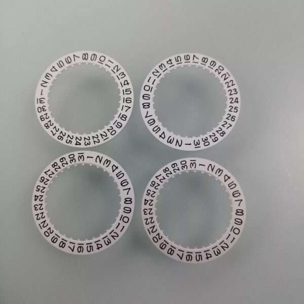 Miyota 9015 Movement Date Disc, Rotor, Screw, Fixing Plate, Fixing Ring, Dial Ring, Stem, Stem Core