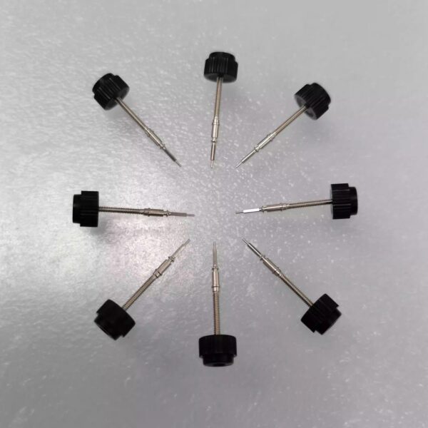 7== Original Swiss SW100 Automatic Bridge, Bar Bridge, Seconds Bridge, Bearing, Setting Lever, Stem, Second-Stopping Spring