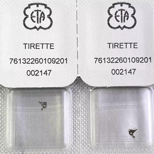 7 Watch Accessories: Swiss ETA E03.001 / 281.002, Crown, Stem, Hour Wheel, Electronic Clip, Pull Stud