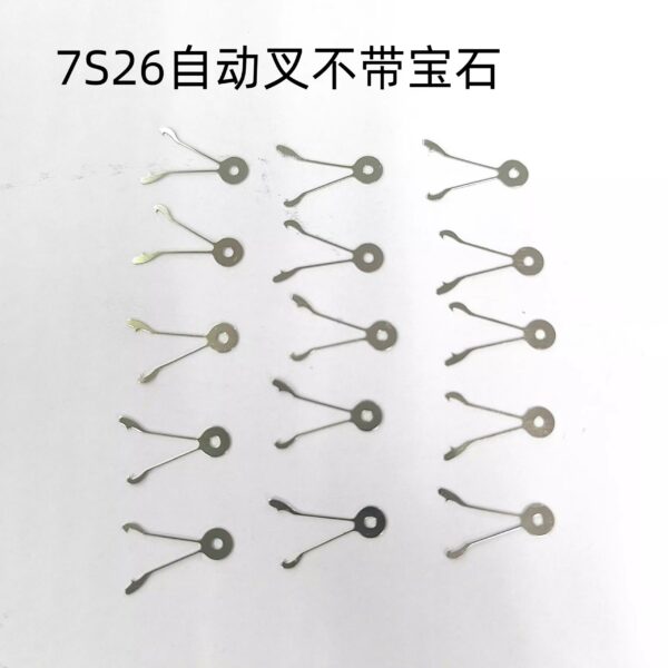 8- Seiko Automatic Yoke 7S26 Watch Repair Parts: Automatic Wheel, Bevel Gear, Stem, Stem Core 7S26, Original Automatic Yoke
