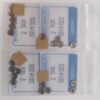 8=- Seiko Automatic Yoke 7S26 Watch Repair Parts: Automatic Wheel, Bevel Gear, Stem, Stem Core 7S26, Original Automatic Yoke