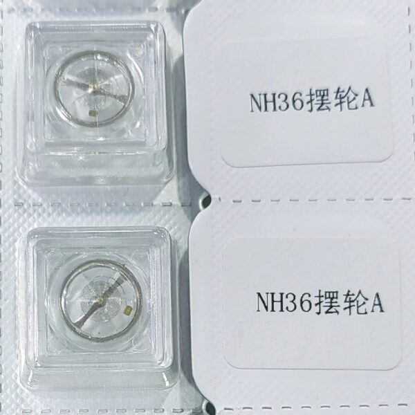 Original Japanese NH35/NH36 Movement: Balance Wheel, Balance Bridge (with Shock Absorber)