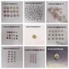 8== Center Wheel, Third Wheel, Fourth Wheel, Crown Wheel, Clutch Wheel, Intermediate Wheel, Date Wheel, Date Intermediate Wheel, Automatic Wheel for NH05/NH06 Movements