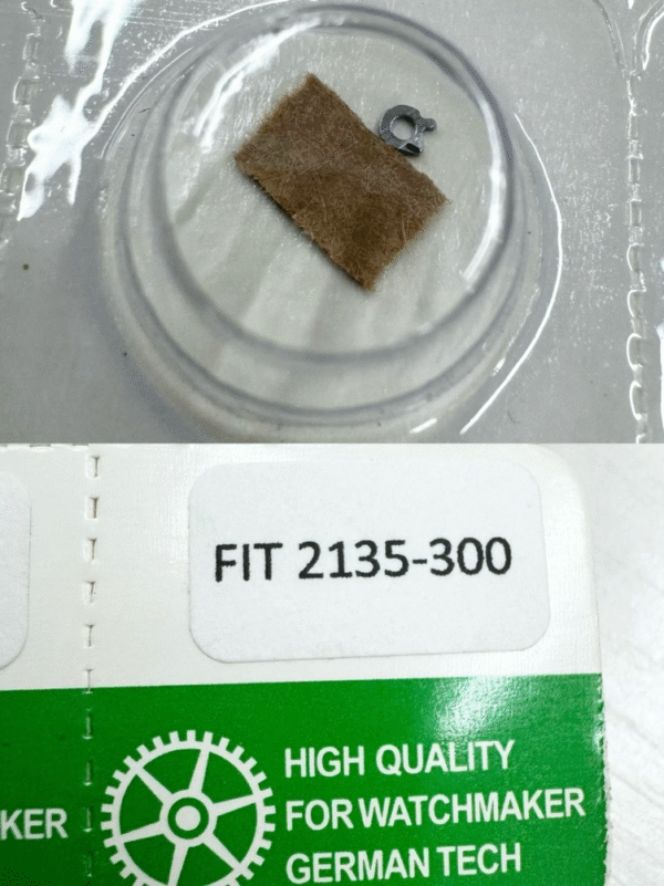 8 Watch Parts - Swiss-Imported Replacement for Rolex 2135 Movement: 2135 Setting Stem (Part No. 2135-300), Setting Stem Spring