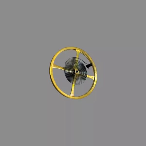 Watch Accessories - Domestic Shanghai 3235 Movement Spare Parts, 3235 Balance Wheel with Blue Hairspring, Crown Stem