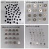 8 Watch Accessories: Large Second Wheel for Japanese 6P29 Movement; 36912H Small Second Wheel, Minute Wheel, Intermediate Wheel for Japanese 6P27 Movement