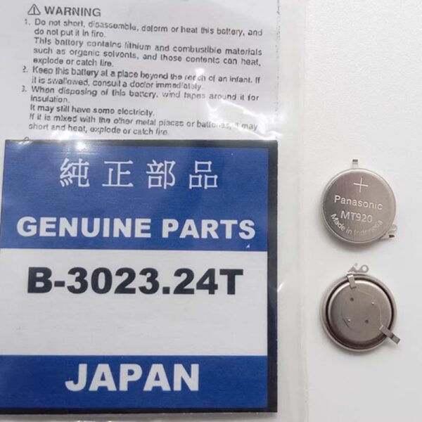 Japanese New MT920 Kinetic Battery 3023 - 24T for Seiko 5M42 5M62 5M63 Watches