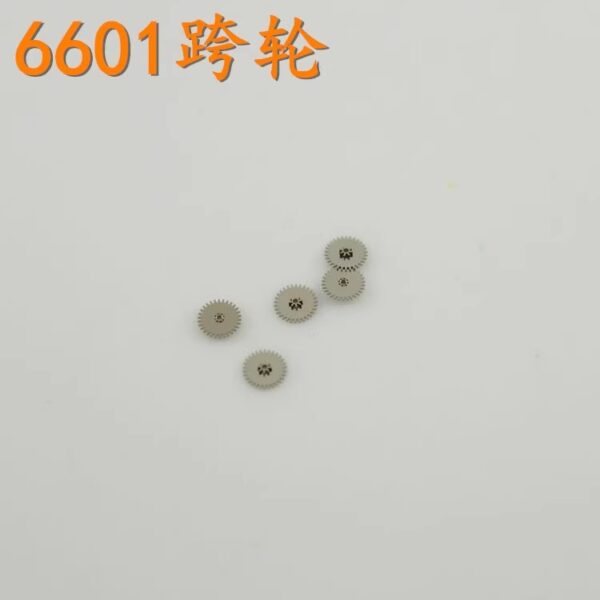 Reduction Wheel, Third Wheel, Fourth Wheel, Vertical Wheel, Clutch Wheel, Date Intermediate Wheel, Main Steel Wheel, Center Wheel, Intermediate Wheel for 6T51/6601 Movements