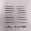 9= Second Wheel, Hour Wheel, Date Wheel, Crown Stem, Crown Core, Setting Wheel for 2005, 2015, 2105, 2115, 2405, 2415