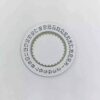 Swiss Ronda Original Movement 5040D, 5030D-4 Movement, Calendar Disc, White, 3 o'clock, 4 o'clock, 6 o'clock Positions