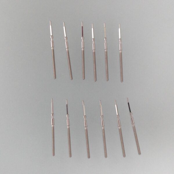 9 Genuine Swiss Ronda 3520 3520D 3540 3540.D Crown Stem & Core - New Watch Part