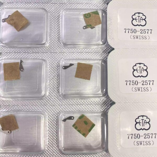 9 Watch Movement Parts - Original ETA 7750 Movement Part - 7750 - 2577 Day Positioning Component。