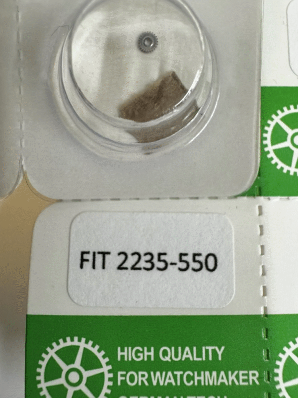 9 Watch Parts - Original Rolex 2235 Movement Accessory, Replacement 2235 Roller Pinion (Part No. 2235-550), Single Unit Price