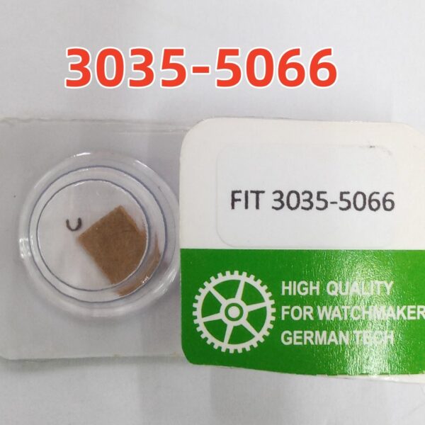 9 Watch Parts - Rolex 3035 - 5066 Movement Rotor Bearing Lock Plate Card Screw, Spring Clip (Part No. 5066)