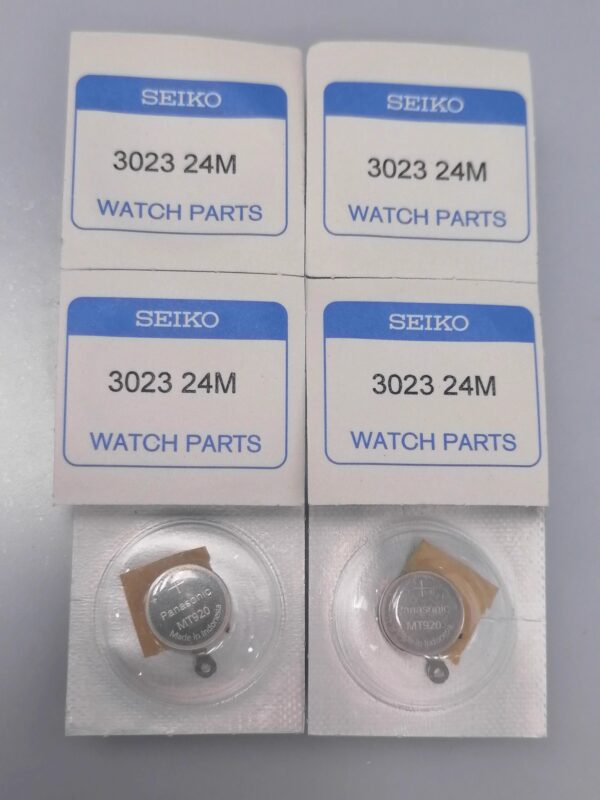 Imported Seiko Solar Battery 3023-24M - MT920 Rechargeable Watch Battery Accessory