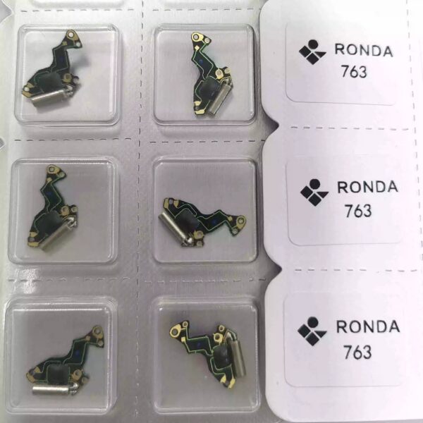 Swiss Ronda 751 / 753 / 762 / 763 Quartz Watch Circuit Board, IC Circuit Board, Coil, Watch Accessories