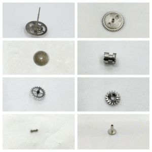 未命名 Dandong 7750 Movement Parts: Barrel Gear, Pinion Gear, Second Wheel, Clutch Wheel, Center Wheel, Crown Wheel, Escape Wheel, Minute Wheel