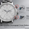 IWC Portofino Chronograph Pushers