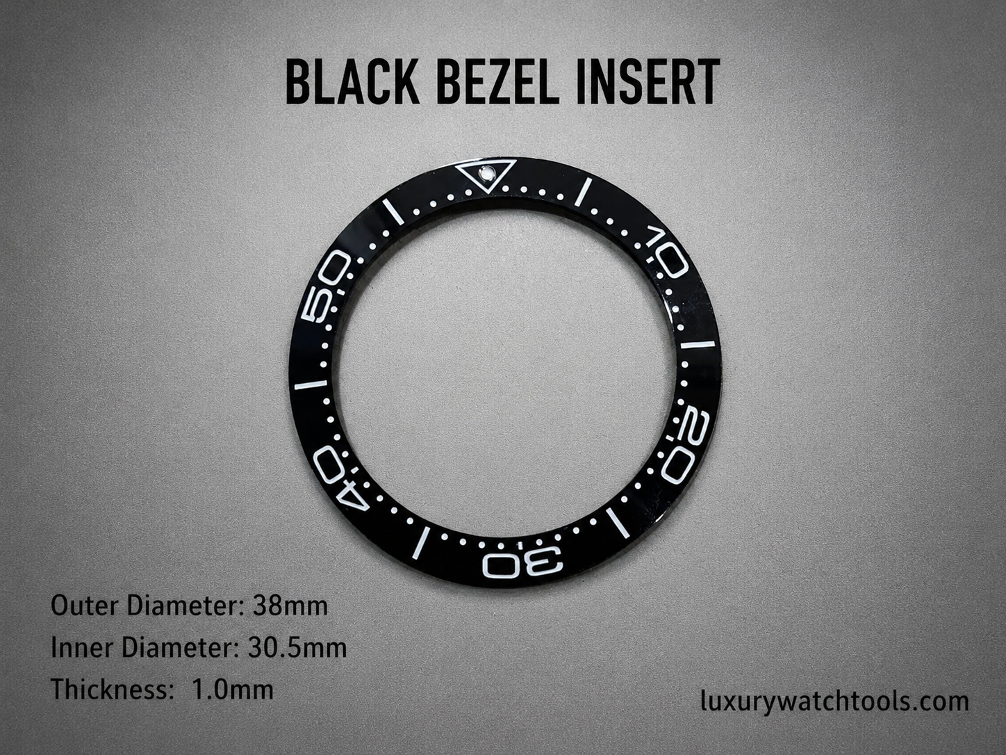 Omega Seamaster 300 Ceramic Bezel Insert Replacement Watch Parts