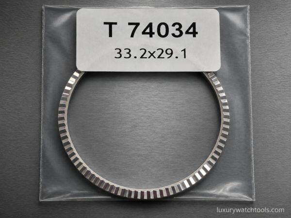 Tudor Prince Fluted Bezel for 72613 72033 74033 76214 Watch Parts